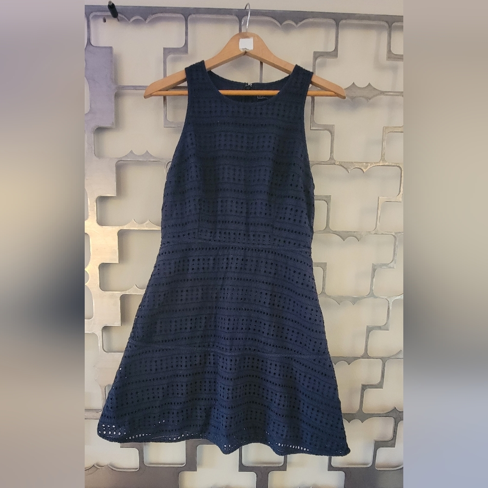 Gap dress, size 6, true indigo blue
